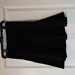 Black Flare Skirt. Medium